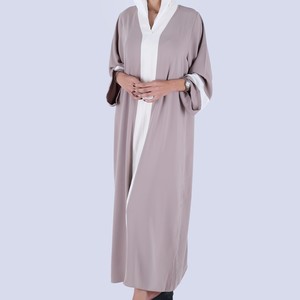 Vestido Abaya Musulmán AL-TAUL IMPEX, Casual, Modesto, de Manga Larga, Verano, para Mujer, Hecho a Medida, Servicio OEM, Venta al Por Mayor, Poliéster, Largo hasta el Suelo - Product Image 2