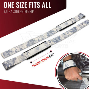 Gym Support <b>Lifting</b> <b>Straps</b> With Durable Stitching <b>Lifting</b> <b>Straps</b> <b>For</b> Strength And Fitness Training - Product Image 3