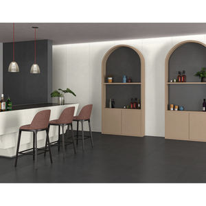 Carreaux en porcelaine de grande taille Galaxy Black 8 mm 800x2400 mm, design moderne, finition brillante, imperméable, antidérapant, chambre à coucher, salon - Product Image 4