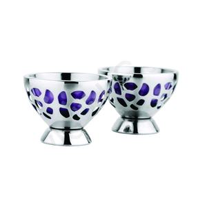 ถ้วยสเตนเลสสตีลผนังสองชั้นสำหรับไอศกรีมถ้วยเสิร์ฟโลหะขัดเงาคุณภาพสูงและราคาถูกพรีเมียม - Product Image 1