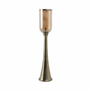 Modern Candle <b>Stand</b> with Frosted <b>Glass</b> Cylinder Heat Resistant Home Decoration - Product Image 6