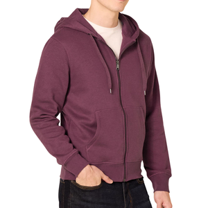 Wholesale High Quality Men's Custom Logo Front Breathable Quick Dry Fleece Pocket Long Sleeve <b>Hoodie</b> 100% Cotton Blended Winter - Product Image 4