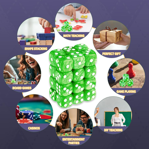 Ensemble de dés de jeu de rôle (DND) en résine écologique faits à la main, avec forme, couleur et logo personnalisés, bords tranchants, pour la décoration intérieure et les cadeaux - Product Image 4
