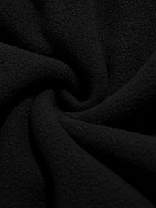 Sweat-shirt vintage à col zippé quart de tour en molleton avec manches raglan brodées de lettres pour homme - Product Image 6