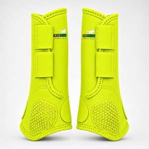 Bottes de sport durables en néoprène pour chevaux, pour l'équitation, l'entraînement, la course, le saut d'obstacles, le confort en écurie, le soutien des jambes et la protection des splints - Ensemble d'équipement - Product Image 6