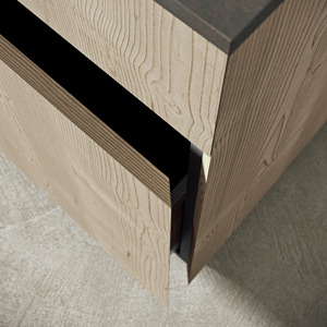 JY Project - Gabinetes de Cocina Modernos de Lujo Personalizados al por Mayor, Juego de Gabinetes de Cocina Modulares Estándar Americanos de MDF y Resina - Product Image 6