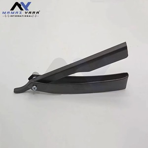 Stainless Steel Cut Throat Barber Shavette <b>Razor</b> Disposable Blade Face Beard Body <b>Bikini</b> Shaving Tool Professional Salon Groom - Product Image 4