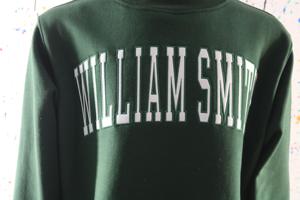 Willam SMITH เสื้อสเวตเตอร์คอ100% สีขาวปักลาย, เสื้อกันหนาวคอกว้างโปรดักชั่นในเมือง - Product Image 3