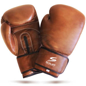 Nouveaux gants de MMA en cuir pour l'entraînement de boxe et de kickboxing - Haute qualité, évacuation de l'humidité, sangle de poignet réglable - Product Image 2