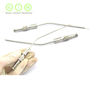 เครื่องมือแพทย์แบบใช้มือสำหรับดูดน้ำมูกและล้างจมูก รุ่น Melpex G1087 ทำจากสแตนเลสสตีล พร้อมท่อฉีดล้าง ได้รับการรับรองมาตรฐาน CE - Product Image 2