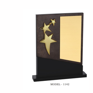 ถ้วยรางวัลไม้แบบกำหนดเองพร้อมโครงสร้างที่หรูหราและผิวไม้ธรรมชาติ - Product Image 1