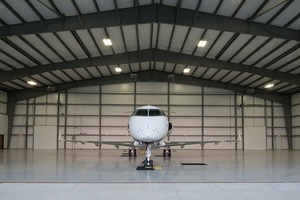 Hangar para Aviones, Estructura de Acero Aislada, Refugio para Aviones - Product Image 2