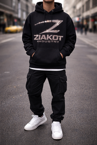 Sudadera con Capucha de Algodón 100% de Primera Calidad al por Mayor para Hombre, con Cierre y Pedrería, Diseño Nuevo de Fabricante de Sudaderas con Capucha y Pedrería - Product Image 6