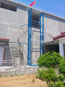 Nuevo elevador de carga hidráulico eléctrico para exteriores/interiores Elevador de trabajo para hombres - Product Image 4