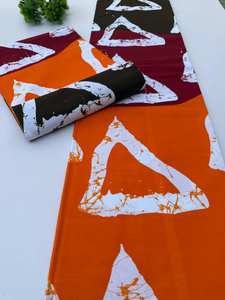 Tissu en coton sergé imprimé africain de qualité supérieure du Mozambique et motifs inspirés de l'Ankara pour la mode masculine - Product Image 5