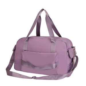 Sac de voyage en nylon imperméable grande capacité avec compartiment à chaussures séparé, idéal pour la gym et les week-ends - Product Image 1