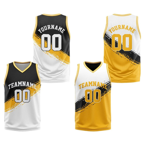 Uniformes de Baloncesto Personalizables y Transpirables, Conjunto de Malla de Nuevo Estilo Unisex para Adultos y Niños, Ropa de Baloncesto Sublimada - Product Image 2
