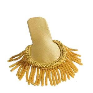 Epaulettes de Uniforme Ceremonial Personalizadas de Tela Ecológica Bordadas y Cortadas con Láser con Logotipo Profesional de Alta Calidad - Product Image 6