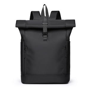 Mochila Minimalista de Nailon con Compartimento para Portátil, Resistente al Agua, Gran Capacidad, Correas de Hombro Unisex, Diseño de Espalda Suave - Product Image 5