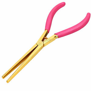 Alicates de punta larga plana con resorte para joyería, herramienta de reparación, herramienta manual de precisión para trabajos detallados, venta al por mayor - Product Image 6