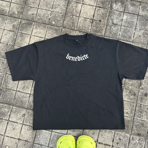 Camiseta de hombre de streetwear con serigrafía, 100% poliéster, unisex, corte regular, patrón 3D, estilo boxy, corta, personalizada, al por mayor - Product Image 3