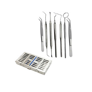 Dental Hand Instruments Set Stainless Steel Tools for Dentist Office Oral Examination and Procedure Surgical Equipment - Product Image 6