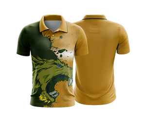 High Quality Gaming Polo Shirt Full Sublimation Printing Uniform Manufacturer Supplier Durable Stitching for Men Women Youth - Product Image 2
