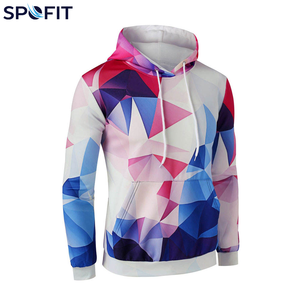 Sudaderas con Capucha para Hombre, Estilo Urbano, Holgadas, con Logotipo Personalizado, Sudaderas con Capucha Sublimadas, con Bolsillo Tipo Canguro, para Otoño e Invierno - Product Image 1