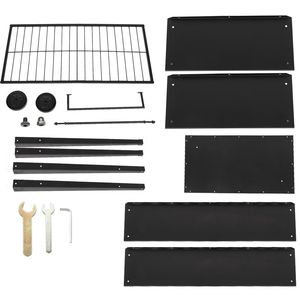 Black Wheel-Attached Planting <b>Box</b> for Outdoor Flower Pots & <b>Planters</b> - Product Image 5