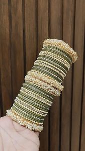 Ensemble de bracelets Churiya en acier inoxydable à prix raisonnables, motif géométrique vintage, pour fêtes et mariages, vente chaude, faible MOQ, haute qualité - Product Image 4