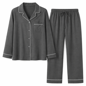 Conjuntos de Pijamas de Algodón al por Mayor para Mujer - Proveedor OEM Directo de Fábrica para Ropa de Dormir Cómoda - Product Image 1