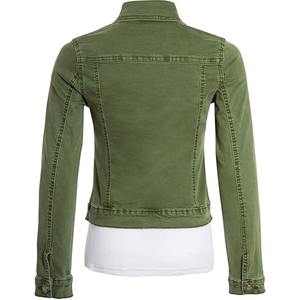 Chaqueta Vaquera de Moda para Mujer, Cómoda, con Botones al Frente, para Aventuras al Aire Libre y Reuniones Casuales - Product Image 3
