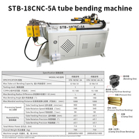 Dobladora de tubos STM Cnc, máquina dobladora de tubos, precio, máquina dobladora automática de tubos
