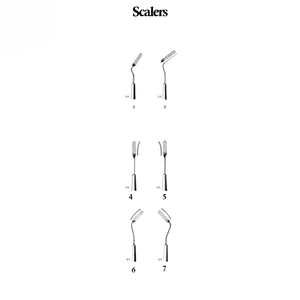 double haded Dental Scalers Manual Stainless Steel Silver Class I <b>Surgical</b> <b>Instruments</b> for Posterior Use - Product Image 6