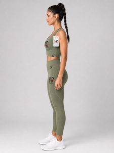 Ensemble de vêtements de sport personnalisés pour femmes, ensemble de yoga, ensemble de sport pour la salle de sport, ensembles de yoga de haute qualité et à prix bas, service OEM disponible - Product Image 2