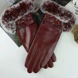 Gants d'hiver en cuir robustes, doublés thermiquement, chauds, pour le travail en extérieur, la conduite et la protection contre le froid - Product Image 6