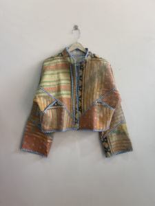 Assorted Lot Of Kantha Handmade <b>Jacket</b> Reversible Boho <b>Hippie</b> Style Quilted <b>Jacket</b> For Women - Product Image 5