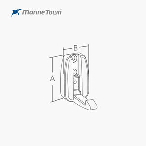 Ganchos para Abrigos de Acero Inoxidable 316 de 50 mm, Nuevos, al por Mayor, para Colgar Chaquetas, Sombreros y Bolsos, Excelente Calidad - Product Image 5