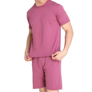Nuevo Conjunto de Shorts Casuales Transpirables para Hombre, Camiseta de Manga Corta y Shorts de Color Sólido, Conjunto de Dos Piezas, Ropa de Calle Cómoda para Verano - Product Image 4
