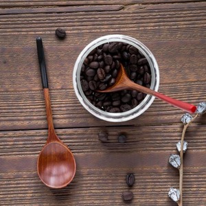 Handmade Modern Luxury Party Wooden Spoon Tools Eco-friendly Nonstick Cookware Natural Wood Spatula Spoons Set for Cooking - Product Image 2