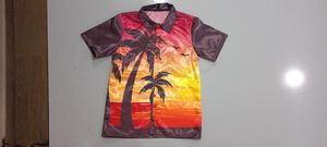 ชุดเซ็ตเสื้อยืดและกางเกงขาสั้นผ้าซาตินพิมพ์ลายแบบซับลิเมชั่นใหม่สำหรับผู้ชาย ดีไซน์ทันสมัย ผ้าฝ้าย 100% ระบายอากาศได้ดี รุ่นปี 2025 - Product Image 2