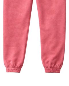 Conjunto de Sudadera con Capucha y Pantalones Deportivos Rosa con Estampado de Rosas Blancas para Mujer, Sudadera de Felpa con Pantalones a Juego, Atuendo Casual de Invierno - Product Image 6
