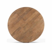 Meilleure table à manger en bois de manguier sur pied au design moderne, en bois massif, extensible, pour la maison ou l'hôtel