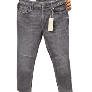 กางเกงยีนส์เอวสูงสไตล์วินเทจทรงตรงใส่สบายเดนิมซักได้ไซส์ใหญ่พิเศษสำหรับงานปาร์ตี้อย่างเป็นทางการในฤดูหนาว - Product Image 1