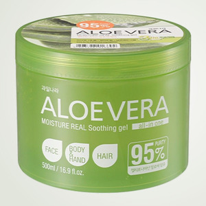 Crema gel hidratante coreana K-Beauty Gwailnara Aloe Vera Moisture Real Soothing Gel Hecho en Corea 310ml - Product Image 6