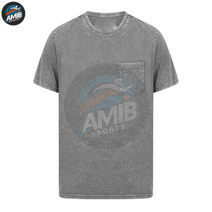 T-shirt unisexe personnalisé à épaules tombantes, effet délavé, respirant, en toile, avec bordure contrastante, de qualité supérieure, à prix abordable - Product Image 3