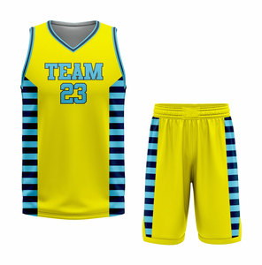 ชุดเสื้อบาสเก็ตบอลทีมแบบกำหนดเอง พิมพ์ลายแบบ Sublimation เบอร์ 23 คอวี แขนกุด ผ้าตาข่าย ระบายเหงื่อได้ดี สำหรับผู้ใหญ่ ทุกเพศ ทุกฤดู - Product Image 3