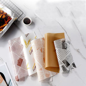 Papel Encerado de Grado Alimenticio con Logotipo Personalizado, Papel Antigrasa para Envolver Sándwiches, Pizzas y Hamburguesas con Revestimiento de PE - Product Image 5