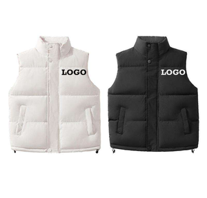 Chaleco Acolchado sin Mangas para Hombre, Impermeable, Ecológico, Ligero, Cálido, con Cierre, Informal, para Exteriores, Multicolor - Product Image 2