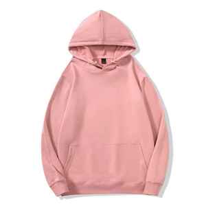 เสื้อฮู้ดดี้แบบหนาพิเศษสั่งทำพิเศษ พิมพ์ลายขนนุ่มและหนา สีพื้นสำหรับผู้ชาย - Product Image 6